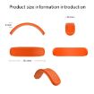 Black Silicone Case for Apple AirPods Max - Wireless Bluetooth Headset - 3