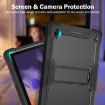 Samsung Galaxy Tab A8 10.5 2021 Shockproof Protective Case - Black - 4