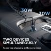 JOYROOM JR-CCN04 60W PD+QC3.0 Car Charger - Black - 6