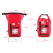 LUCKSTONE 5L Outdoor Adventure First Aid Waterproof Shoulder Bag - Red - 3