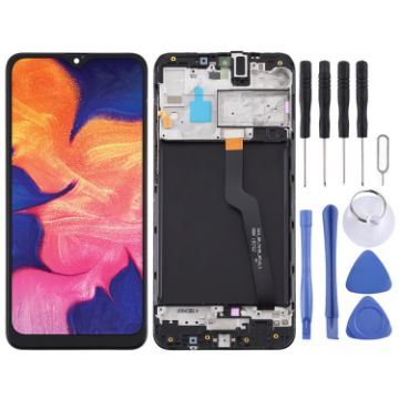 OEM LCD Screen for Samsung Galaxy A10 SM-A105F - Black - 1