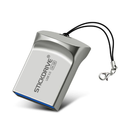 STICKDRIVE 64GB USB 3.0 High Speed Metal U Disk - 1