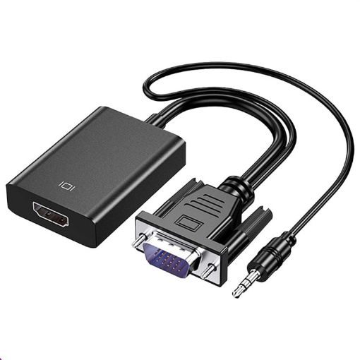 HDCO-VGAM2 1080P VGA to HDMI Converter with Audio Cable - 1