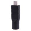 Female to USB-C Male Plug Adapter Connector - 7.4 x 0.6mm - 3