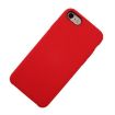 Red Liquid Silicone + PC Case for iPhone SE 2020/8/7 - Shockproof - 4