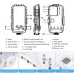 PULUZ 40m Waterproof Diving Case for iPhone 15 Pro/14/13/12 - 3