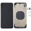 Black Back Cover with Camera Lens & SIM Tray for iPhone XS Max - 1