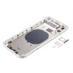 White Back Housing Cover for iPhone 11 with SIM Tray & Side Keys - 3