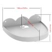 2 PCS Wall Mount For Amazon Echo Dot 4 - White - 3