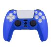 PS5 Controller Silicone Case Protective Cover - Camouflage Blue - 4