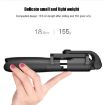 Foldable Bluetooth Selfie Stick Tripod for iPhone/Android - Black - 3