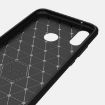 Huawei P20 Lite Carbon Fiber TPU Back Case (Black) - 4