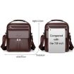 WEIXIER D244 Men Shoulder Bag Large Capacity Business Retro Messenger Bag - 3