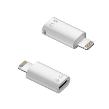 8 Pin to USB-C OTG Adapter - Type-C Connector - 1