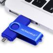 MicroDrive 32GB USB 2.0 Mobile Computer Dual-use Rotating OTG Metal U Disk - 2
