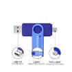 MicroDrive 32GB USB 2.0 Mobile Computer Dual-use Rotating OTG Metal U Disk - 4