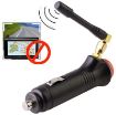 Portable Car GPS Signal Jammer with Switch - Black - 2