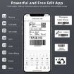 Phomemo M220 Bluetooth Thermist Strip Tag Printer (Black) - 4