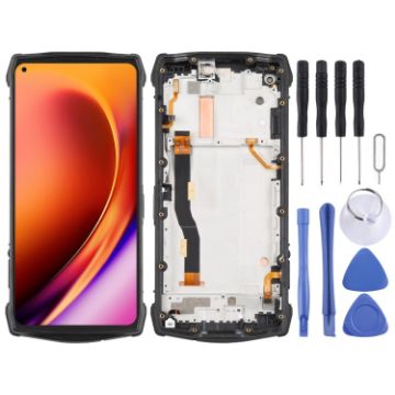 LCD Screen and Digitizer Assembly for Ulefone Power Armor 13 - Black - 1