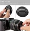 72mm Center Pinch Camera Lens Cap - Black - 5