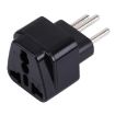 Portable Universal Plug Adapter for Switzerland - Grounded Type-J Socket - 3