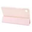 Samsung Galaxy Tab A9 Tri-fold Holder Flip Horizontal Flip TPU Leather Tablet Case - Pink - 5