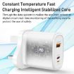 Yesido YC51 30W USB-C/Type-C + USB Travel Charger + Cable, UK Plug - 4