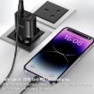 Yesido YC46 PD20W USB-C/Type-C + USB Travel Charger with 1m Type-C to 8 Pin Cable - 2