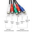 1080P Component to HDMI Adapter Cable YPbPr to HD Interface - Black - 4