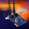 LB-LINK BL-P650H PCI-E 2.4G / 5G Dual-band Wireless Network Adapter - 2