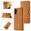 Samsung Galaxy A15 5G Leather Phone Case (Brown) - 1