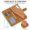 Samsung Galaxy A15 5G Leather Phone Case (Brown) - 5