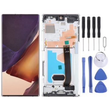 Samsung Galaxy Note20 Ultra 4G LCD Screen Digitizer Assembly (Silver) - 1