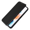 OPPO A79 5G Carbon Fiber Texture Flip Leather Phone Case - Black - 5
