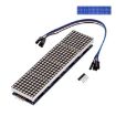 MAX7219 Point Battage Module LH Control Single-Chip Module 4 In 1 Display Blue Light - 1