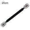 20cm Flat RF Coaxial Cable UHF 50 Ohm Extension Cord - 1
