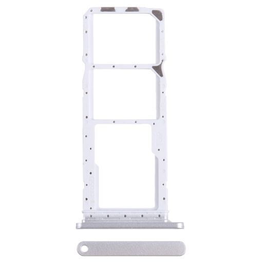 Samsung Galaxy A05s SM-A057 SIM Card Tray + Micro SD Card Tray Silver - 1