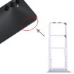 Samsung Galaxy A05s SM-A057 SIM Card Tray + Micro SD Card Tray Silver - 4