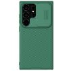 Samsung Galaxy S24 Ultra 5G NILLKIN Black Mirror Pro Series Camshield PC Phone Case Green - 1