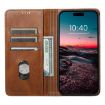 iPhone 7 Plus / 8 Plus Brown Leather Wallet Phone Case - 4