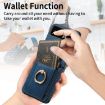 Motorola Razr 40 Ultra Retro Wallet Phone Case (Blue) - 3