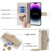 Nokia X10/X20 Crossbody Leather Phone Case - White - 3