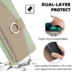 TCL 403 Crossbody Leather Phone Case - Green - 6
