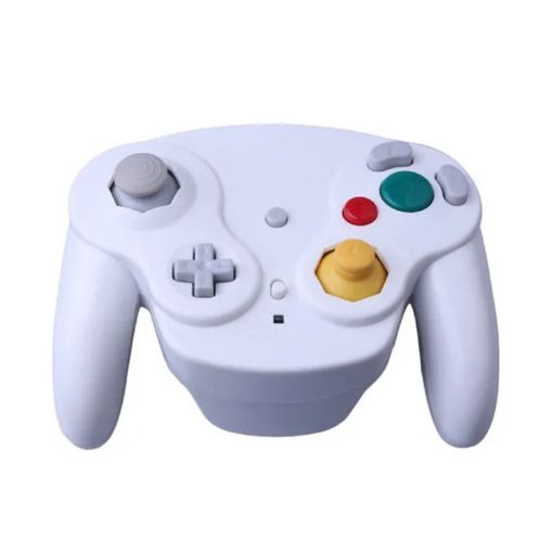 NGC Gamepad 2.4G Wireless Gamepad for Wii - White - 1