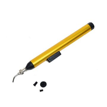 Picture of BAKU BK-939 Vacuum Sucking Pen with 3 Suction Headers Repair Tool (Gold)