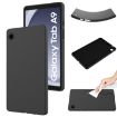 Samsung Galaxy Tab A9 Liquid Silicone Shockproof Tablet Case - Black - 1