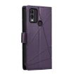 Nokia C22 PU Leather Phone Case - Purple - 3