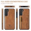 Samsung Galaxy S23 DG.MING M5 Series Zip RFID Multi Card Leather Case - 2