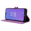 Nokia C210 Purple Leather Phone Case - Diamond Texture - 5