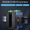 Waveshare Industrial Serial Server RS232/485 to WiFi/Ethernet RJ45 with POE Support - 4